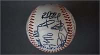 2005 Houston Astros Team Signed Baseball