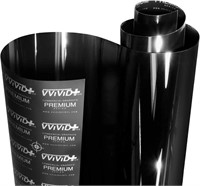 VViViD+ Ultra Gloss Piano Black Vinyl Car Wrap Pr