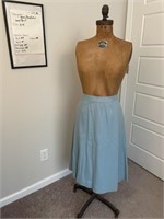 Vtg Young Pendleton Blue Wool skirt
