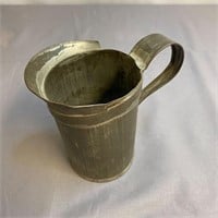 Vintage Galvanized McClary Mfg. Pint Pitcher/Cup