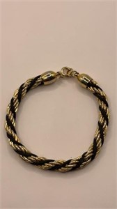 Trifari Heavy Rope Bracelet