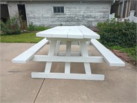 Painted Picnic Table- Approx 72" x 56" x 32"