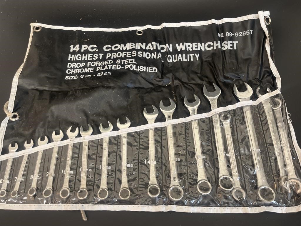 Metric Combination Wrench Set