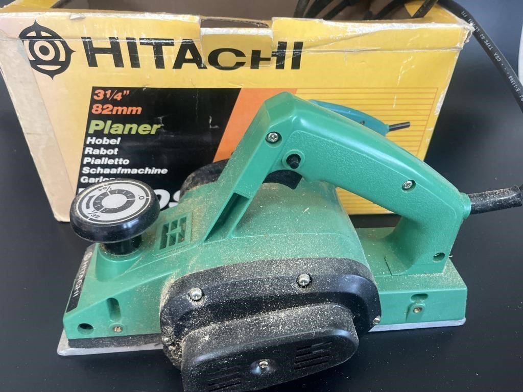 Hitachi 3 1/4in 82mm Planer P20S in Factory Box