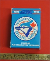 1991 Score baseball cards in box