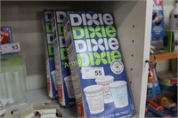 DIXIE CUPS 3 BOXES OF 250 EACH