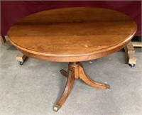 Vintage Oak Table Duncan Fife Legs