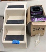 Pet supplies: pet stairs and litter genie bags