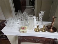 all glassware & candleholders