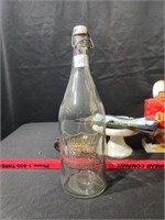 Large JS Wahl's Bottling Works Bottle
