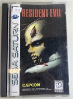 Saga Saturn CapCom Resident Evil Videogame In Box
