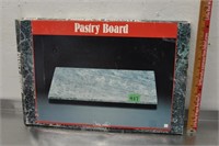 Marble pastry board, 17.5x11.5