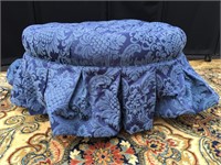 Fabric Patterned Foot Stool