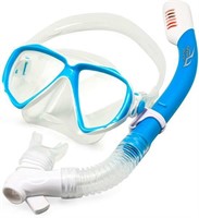 Children Snorkeling Gear Dry Top Kids Diving Mask