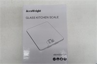 Accuweight AW-KS001BB Digital Kitchen Tempered