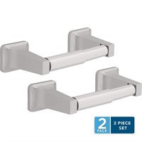 $22  Wall-Mount Toilet Paper Holder, Chrome, 2-Pac