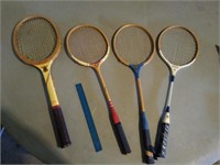 Vintage Tennis Racket & Badminton Racks