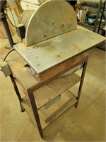 Large homemade disc sander w/ stand