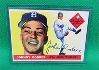 Johnny Podres 1955 Topps #25 Brooklyn Dodgers