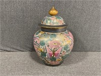 Beautiful Cloisonné Ginger Jar