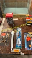 Door locks, tools, storm door closer