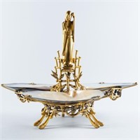 EXCEPTIONAL AESTHETIC MOVEMENT ORMOLU STAND