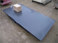 Unused 10 ton digital floor scale