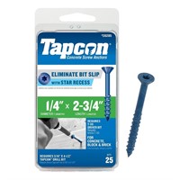 Tapcon 1/4 in. X 2-3/4 in. Anchors (25-Pack)