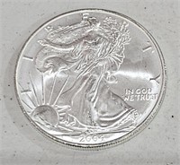 2004  American Silver Eagle $1 Dollar 1 oz Coin