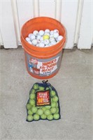 Assorted Golf Balls - Full Bucket