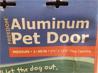 NEW Aluminum Pet Door #Consigner Says NEW Box