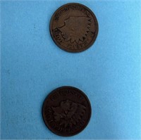 1900 and 1901 Indian Head Cents