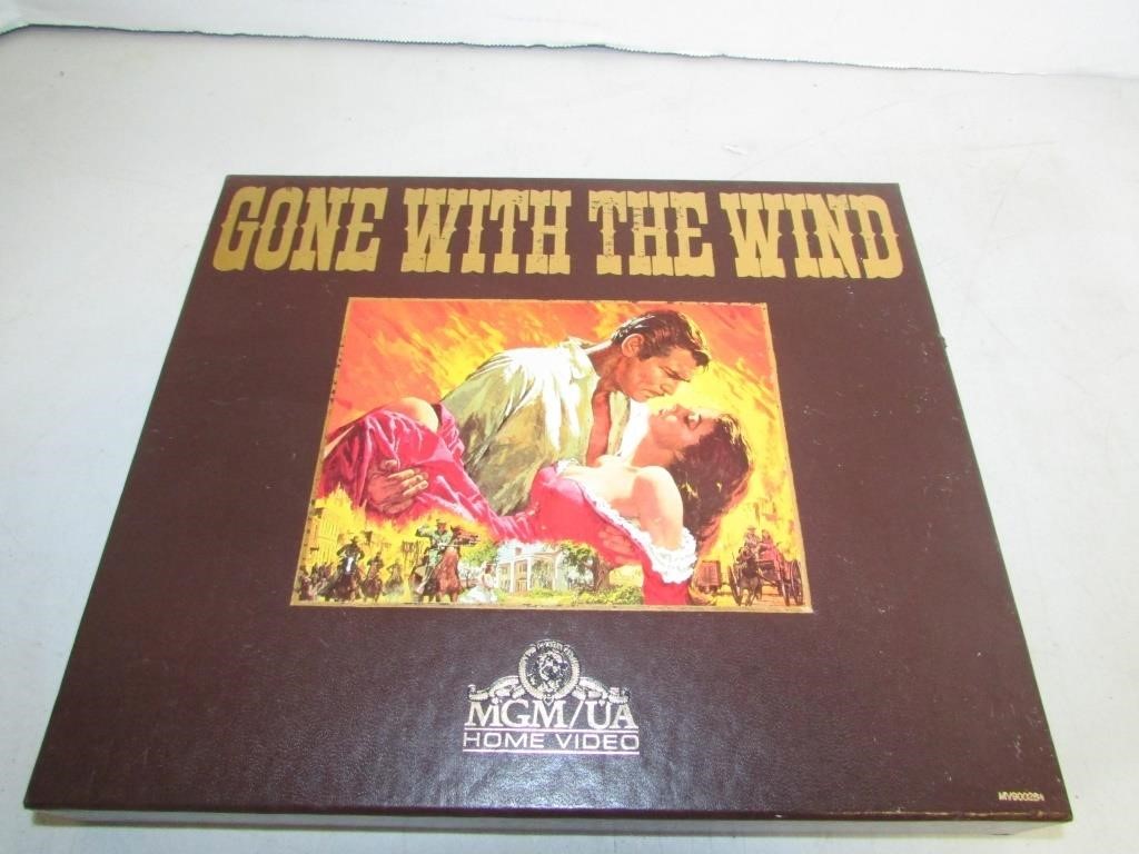 Gone with the Wind MGM/UA Home Video VHS boxed
