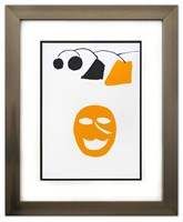 Alexander Calder- Lithograph "DLM221 - MASQUE JAUN
