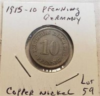 1915 10 Pfenning Germany