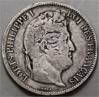 France Louis Philippe I 5 Francs 1831