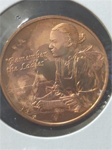 Abigail Adams copper token
