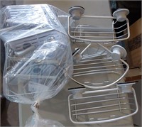 Misc Shower Caddy Lot and Basket