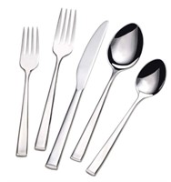 $80-39-Pc Mikasa Dream Forged Flatware Set