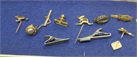 Various Tie Tacks and Clips