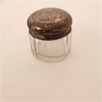 Antique English Powder Jar