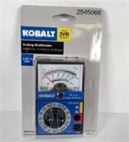 Kobalt Analog Multimeter0.25Amp500v