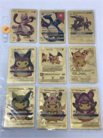 Gold Foil Pokemon Cards