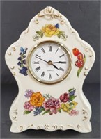 Avon "Romantic Flowers" Clock