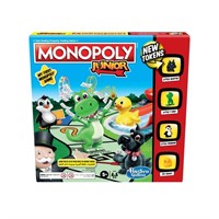 WF9733  Hasbro Monopoly Junior Game, Ages 5+