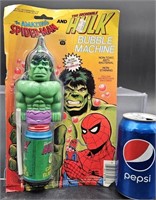 1979 NOS The Incredible Hulk Bubble Machine Toy