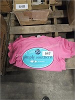 6ct simply southern shirts asst size