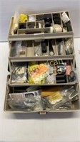 Plano tackle box full of gun repair tools, parts,