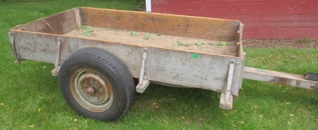4' x 7' 2-wheel trailer with ball hitch