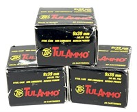 60 Rds Of Tulammo 9x39mm 245 GR FMJ Steel Case.